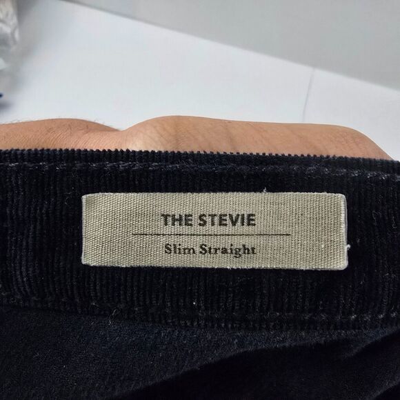 AG Adriano Goldmchied the stevie slim straight jeans corduroy blue 26R 4812 - Picture 11 of 13